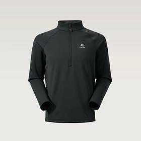 2026春款KAILAS凯乐石男款立领半开胸内胆半拉链吸湿排汗保暖户外登山徒步上衣