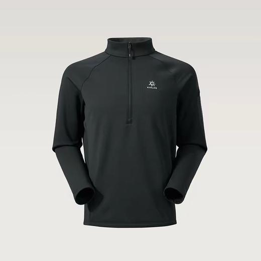 2026春款KAILAS凯乐石男款立领半开胸内胆半拉链吸湿排汗保暖户外登山徒步上衣 商品图0