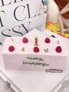 1️⃣周岁简洁奶油蛋糕 下单前请仔细阅读商品详情