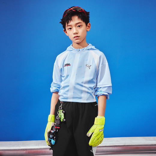 PUMA彪马童装2026夏季新款儿童男童短袖T恤复古球衣轻盈透气 商品图2