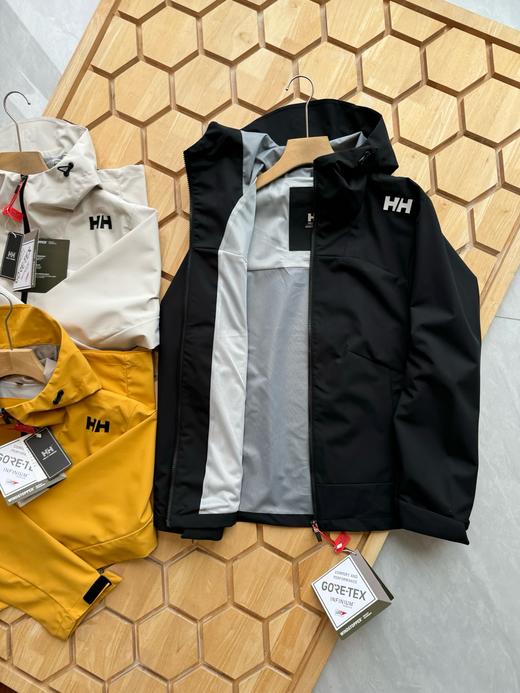 压胶高版本海丽汉森情侣拼接一体防泼水外套 商品图3