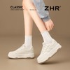 ZHR厚底增高小白鞋2025秋校园风学生百搭运动鞋小个子松糕底女鞋 商品缩略图6
