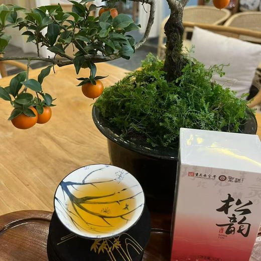 上新特惠！【松韵】重庆红茶/2026春茶/开州1000-1300米生态茶园/松花粉自然落于茶树鲜叶上/松花香韵/5g/泡*8泡/40g/盒 商品图2