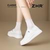 ZHR则则皮面两穿厚底小白鞋女2025春秋新款超软通勤休闲鞋真皮鞋 商品缩略图8