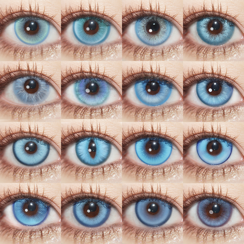 【合集】MyukiCon浅蓝色 COS美瞳 星晖骑士/人鱼旋律/月华霜雪/风花雪蓝/蓝绣球花/蓝色水母/莫兰迪蓝/水系蓝/海像森林/蓝色光晕 咒术回战五条悟/火影忍者/原神芙宁娜/崩铁 显色蓝瞳色系