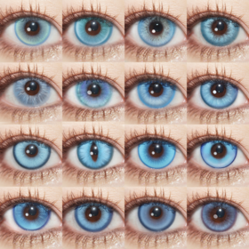 【合集】MyukiCon浅蓝色 COS美瞳 星晖骑士/人鱼旋律/月华霜雪/风花雪蓝/蓝绣球花/蓝色水母/莫兰迪蓝/水系蓝/海像森林/蓝色光晕 咒术回战五条悟/火影忍者/原神芙宁娜/崩铁 显色蓝瞳色系