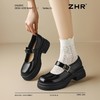 【店铺热销】ZHR厚底玛丽珍女鞋秋冬2025新款法式jk小皮鞋女粗跟 商品缩略图6