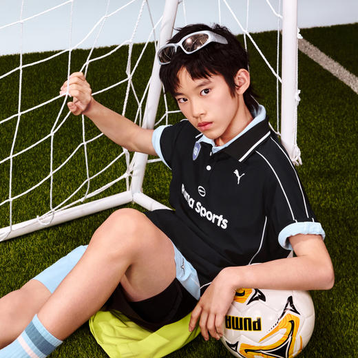 PUMA彪马童装2026夏季新款儿童男童短袖T恤Polo衫运动休闲风 商品图2