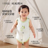 粒粒阳光婴儿包屁衣纯棉夏宝宝无袖连体衣三角哈衣2件装 商品缩略图4
