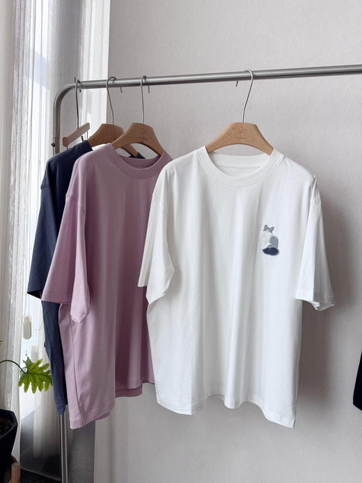 【治愈系】噢蜜ooomeooo防晒猫咪🐱T 商品图8