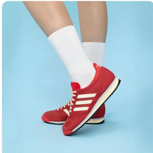 【奥莱仓直发】adidas阿迪达斯 SL 72 经典复古薄底运动鞋T头鞋 商品图2