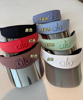 原单正品 Alo镭射空顶帽，七个颜色，任意挑选，超级百搭！强烈推荐款，完全不会掉的一款空顶帽，出海任凭海风肆意乱吹，保证美貌不会被头发乱舞遮挡！！牢牢的固定在你的头上！