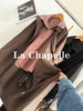 专柜实拍【千元品质】拉夏贝尔/La Chapelle随性慵懒风！翻领抽绳显瘦排扣百搭外套简约高级通勤长款质感风衣 商品缩略图9