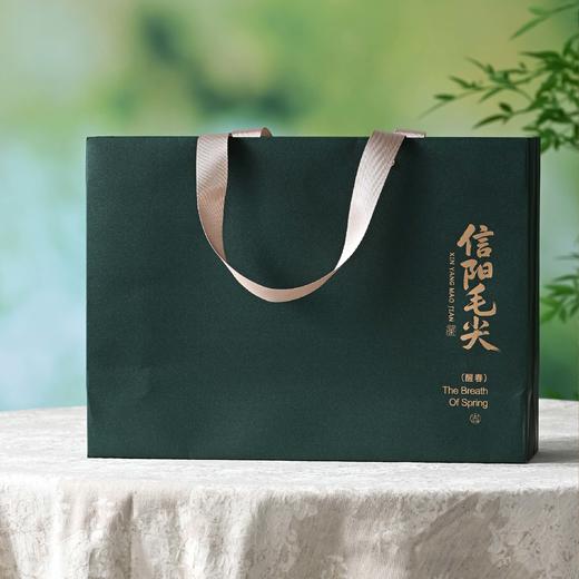 60元一套 / 一箱12套 醒春皮盒【两方罐  信阳毛尖专版 墨绿色】 商品图3