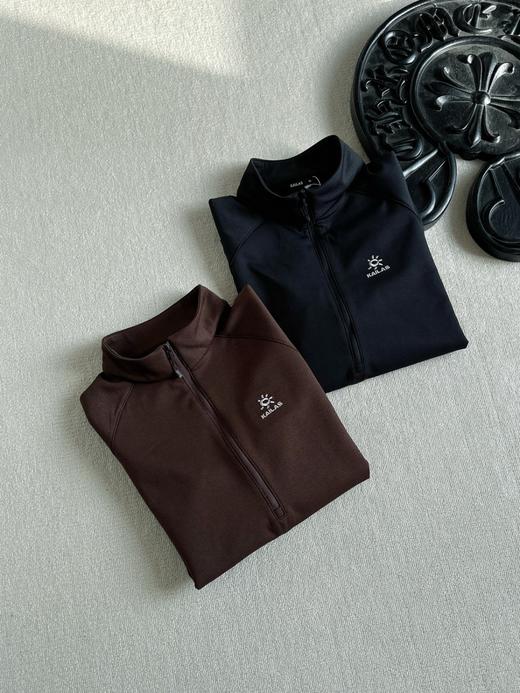 2026春款KAILAS凯乐石男款立领半开胸内胆半拉链吸湿排汗保暖户外登山徒步上衣 商品图7