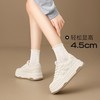 ZHR厚底增高小白鞋2025秋校园风学生百搭运动鞋小个子松糕底女鞋 商品缩略图1