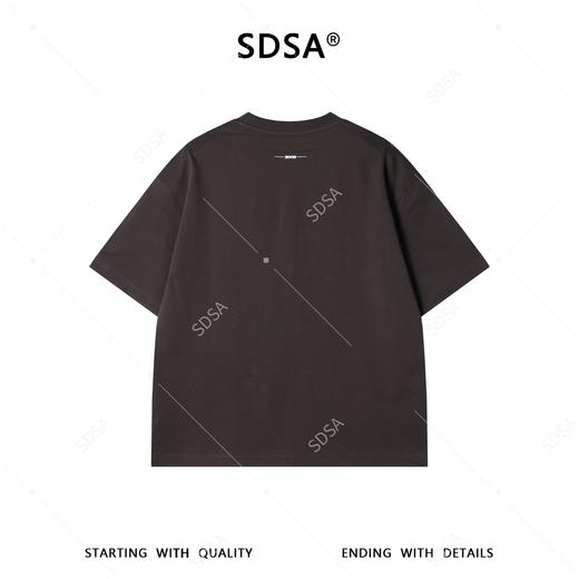 26237SDSA男装2026新款高贵轻奢美式重工立体珠子字母圆领短袖T恤百搭 商品图5