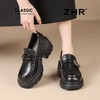 【增高7cm】ZHR则则真皮厚底乐福鞋女2025新款学院风舒适柔软单鞋 商品缩略图7