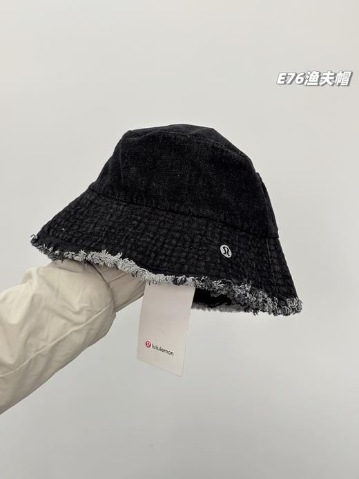 超好看的素颜帽！LULU2026新款情侣款牛仔软顶渔夫帽 商品图6
