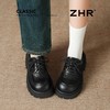 ZHR则则复古厚底增高英伦单鞋2025秋季新款百搭时尚气质通勤女鞋 商品缩略图7
