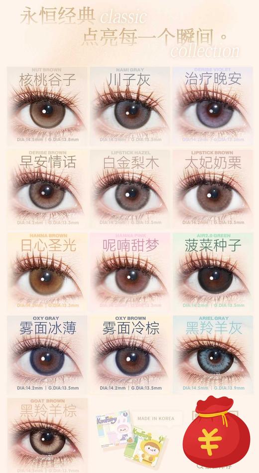 KiraFairy &Kirasecret半年抛128/副228/2副288/3 副310/4副,透明稚泪 商品图7