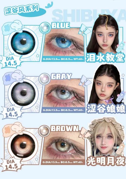 Kirafairy 正品日抛试戴片,48/两盒，最高度数800 商品图3