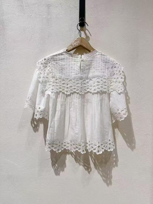 女款镂空短袖上衣ba 商品图1