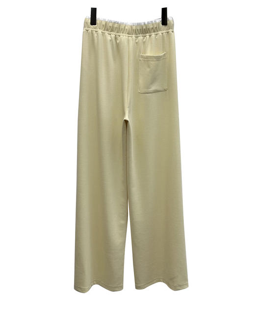 女款丝棉刺绣直筒长裤ji008 商品图1