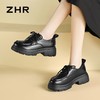 ZHR则则厚底乐福鞋2025秋季新款小皮鞋真皮英伦粗跟软底增高单鞋 商品缩略图8