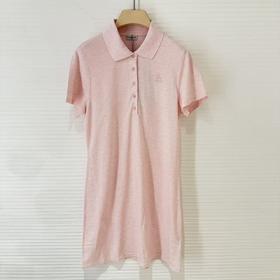 女款polo领连衣裙fe007