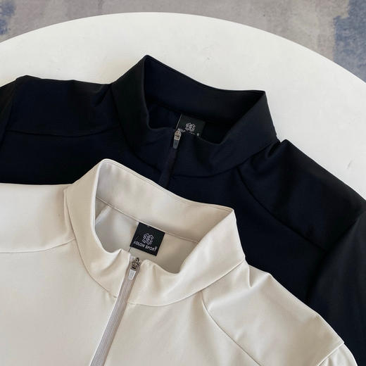 原单正品 KOLON SPORT 可隆户外半拉链长袖T恤
颜色：米色、黑色
尺码：M～XXL 商品图5