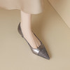 【预售5天】优雅细跟水钻尖头百搭通勤职场浅口气质高跟鞋YS&7106 商品缩略图5