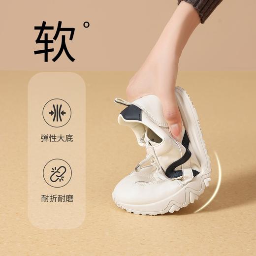 ZHR则则复古超软阿甘鞋德训鞋女鞋2025秋季新款休闲运动鞋小白鞋 商品图5