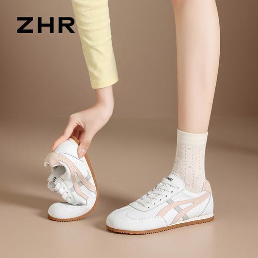 ZHR则则经典款平底德训鞋2025新款时尚百搭休闲鞋软底轻便阿甘鞋 商品图6