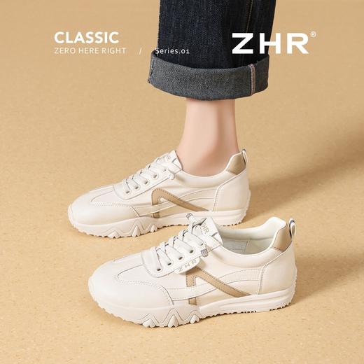 ZHR则则复古超软阿甘鞋德训鞋女鞋2025秋季新款休闲运动鞋小白鞋 商品图7