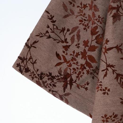 26T188SDSA男装2026新款高贵轻奢美式复古植绒花卉设计圆领短袖T恤百搭 商品图5