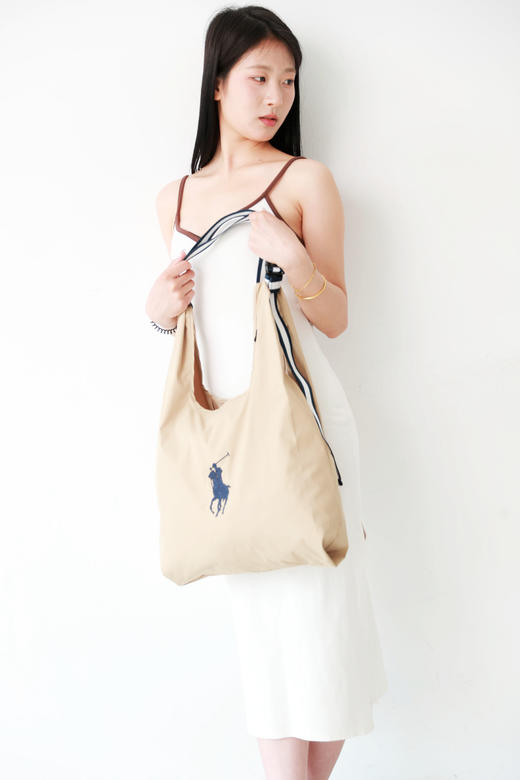 重工刺绣托特包，出口日本。大容量日式长肩带复古单肩包E031566 商品图12