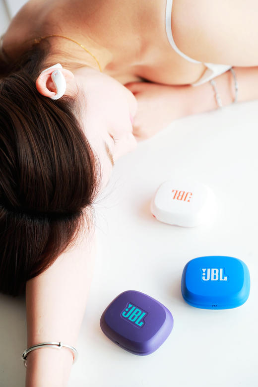 太爱这种感觉了，自降噪运动耳机。户外跑步蓝牙饰品耳机E031588 商品图12