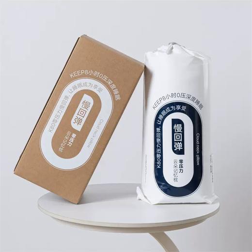 热卖中！！云朵酒店同款记忆棉枕头   慢回弹深度记忆枕送礼盒 商品图6