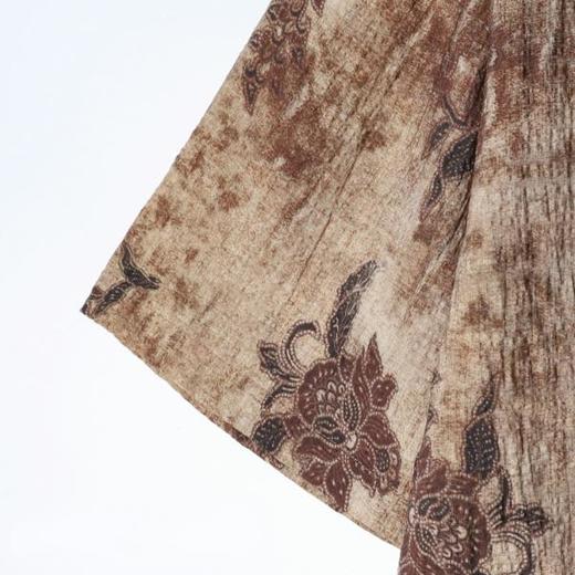 HHC02SDSA男装2026新款高贵轻奢美式复古植物花卉短袖衬衫百搭时尚上衣 商品图5