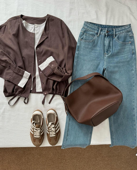 美拉德老钱风巨显白高智感衬衫 商品图6