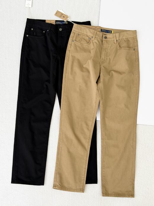 越南回货。正品单，两色！Polo Ralph Lauren Varick Slim Straight 五袋款休闲裤 商品图1