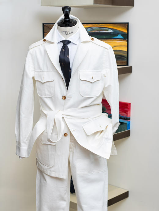 Avino 白色 Safari Jacket 商品图0