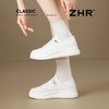 ZHR则则皮面两穿厚底小白鞋女2025春秋新款超软通勤休闲鞋真皮鞋 商品缩略图7