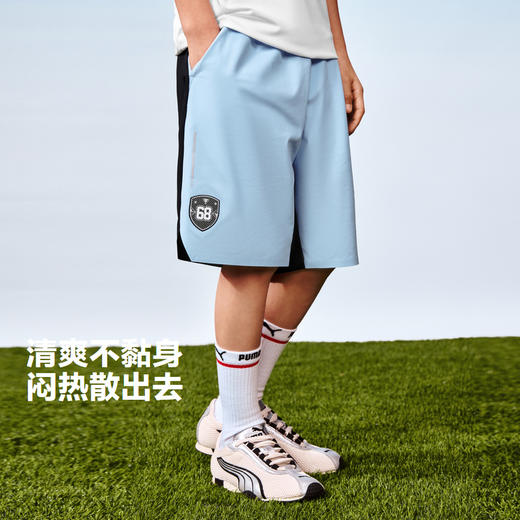 PUMA彪马童装2026夏季新款儿童男童短裤足球训练裤吸湿速干 商品图1