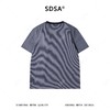 9213SDSA男装2026新款高贵轻奢百搭显瘦撞色条纹刺绣爱心圆领短袖T恤 商品缩略图5