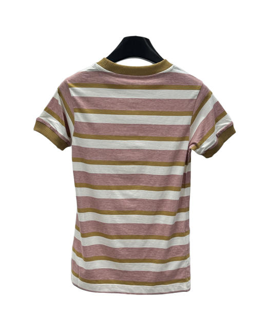 女款棉质条纹短袖T恤fe020 商品图1