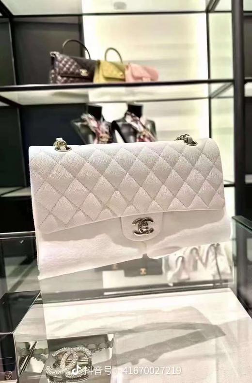 小香 CF25CM中号银扣正品荔枝皮 商品图0