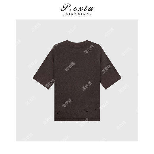 03-3潘依绣丁丁宠粉韩系简约印花圆领短袖T恤Q1533 商品图1