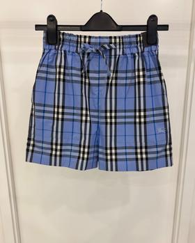 女款格纹短裤 可配套装la007